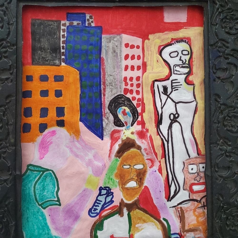 Fine art /  series Yellow Tail works by..Andre pace.. The art has been crafted